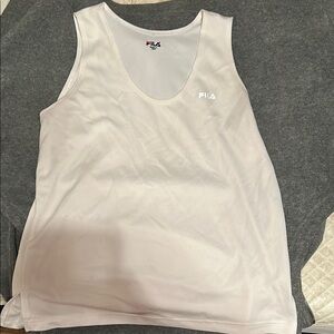 Fila White Tank Top